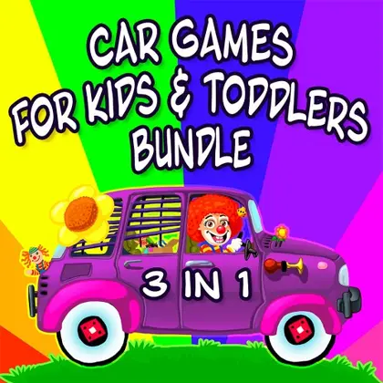 Car Games for Kids & Toddlers Bundle 3 in 1 Nintendo Switch okładka gry