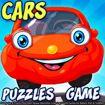 Cars Puzzles Game - Funny Car & Trucks Preschool Jigsaw Education Learning Puzzle Games for Babies, Kids & Toddlers Nintendo Switch okładka gry