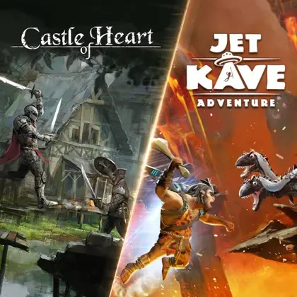 Castle of Heart + Jet Kave Adventure Bundle Nintendo Switch okładka gry