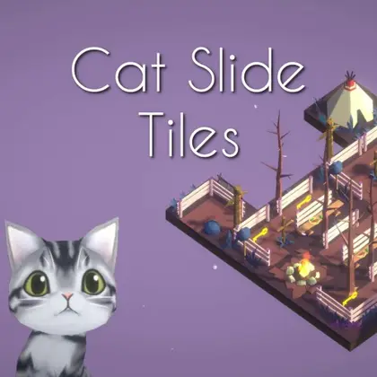 Cat Slide Tiles Nintendo Switch okładka gry