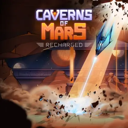 Caverns of Mars: Recharged Nintendo Switch okładka gry