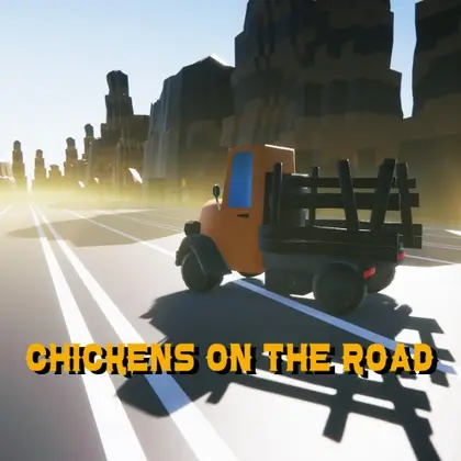 Chickens On The Road Nintendo Switch okładka gry