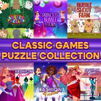 Classic Games Puzzle Collection Nintendo Switch okładka gry