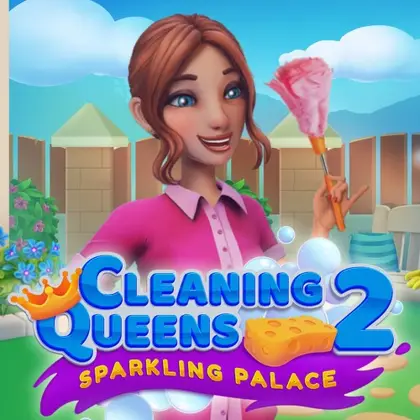 Cleaning Queens 2: Sparkling Palace Nintendo Switch okładka gry