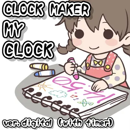 Clock Maker : My Clock - ver. digital (with timer) Nintendo Switch okładka gry