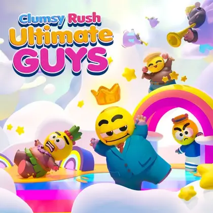 Clumsy Rush: Ultimate Guys Nintendo Switch okładka gry