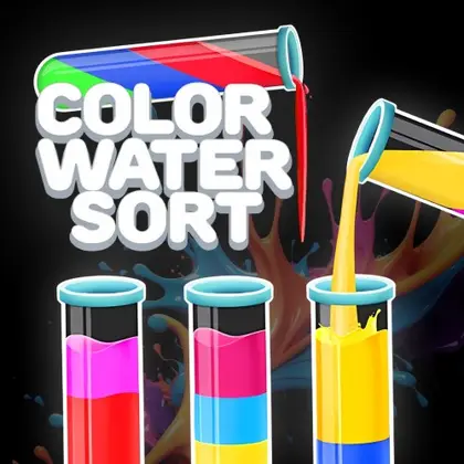 Color Water Sort Nintendo Switch okładka gry