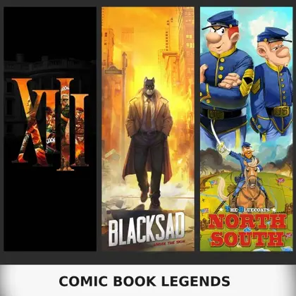 Comic Book Legends Nintendo Switch okładka gry