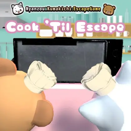 Cook 'Til Escape~Nyanzou&Kumakichi: Escape Game~ Nintendo Switch okładka gry