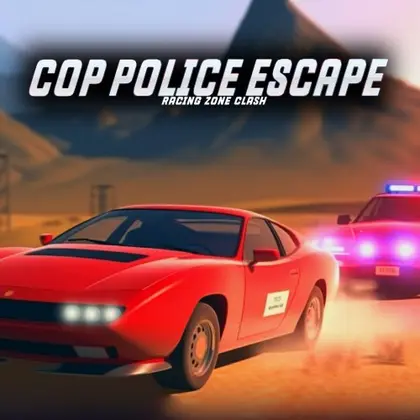 Cop Police Escape Racing Zone Clash Nintendo Switch okładka gry