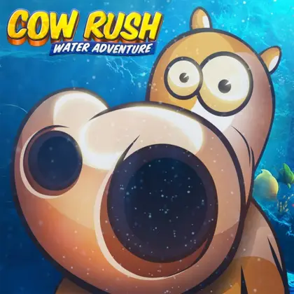 Cow Rush: Water Adventure Nintendo Switch okładka gry