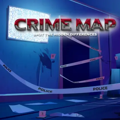 Crime Map: Spot the Hidden Differences Nintendo Switch okładka gry