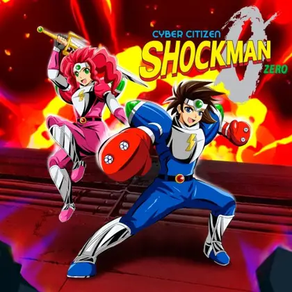 Cyber Citizen Shockman Zero Nintendo Switch okładka gry