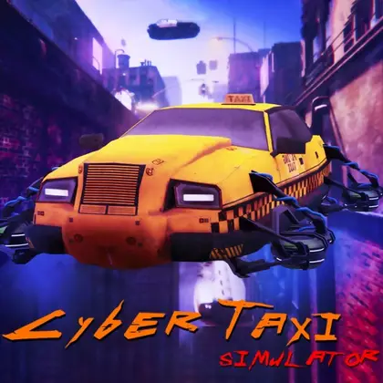 Cyber Taxi Simulator Nintendo Switch okładka gry