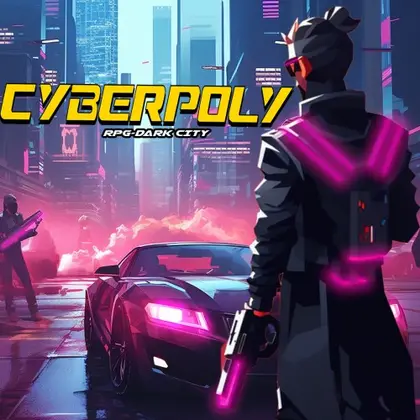 Cyberpoly RPG - Dark City Nintendo Switch okładka gry
