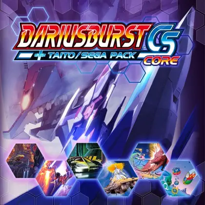 DARIUSBURST CS CORE + TAITO/SEGA Pack Nintendo Switch okładka gry