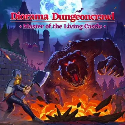 Diorama Dungeoncrawl - Master of the Living Castle Nintendo Switch okładka gry