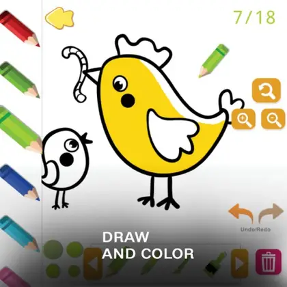Draw and Color Nintendo Switch okładka gry