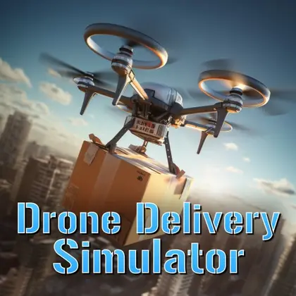 Drone Delivery Simulator Nintendo Switch okładka gry