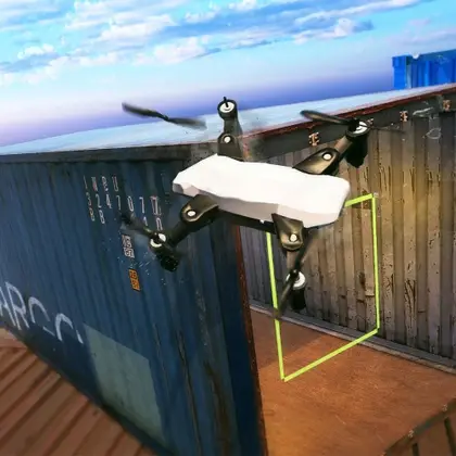Drone Race Simulator Pilot Flight School Airplane Games Jet 2023 Nintendo Switch okładka gry