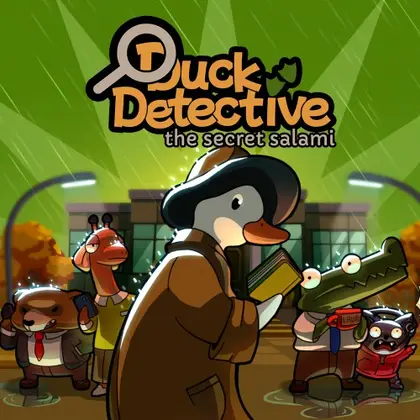 Duck Detective - The Secret Salami Nintendo Switch okładka gry