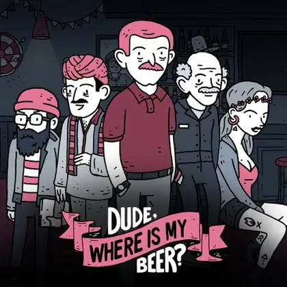Dude, Where Is My Beer? Nintendo Switch okładka gry