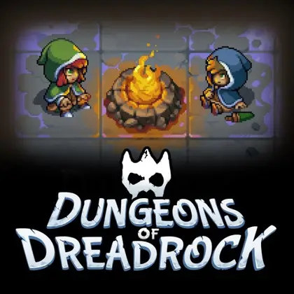Dungeons of Dreadrock Nintendo Switch okładka gry