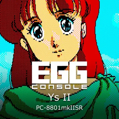 EGGCONSOLE Ys II PC-8801mkIISR Nintendo Switch okładka gry