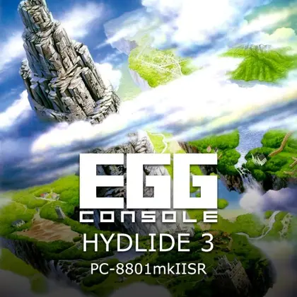 EGGCONSOLE HYDLIDE3 PC-8801mkIISR Nintendo Switch okładka gry
