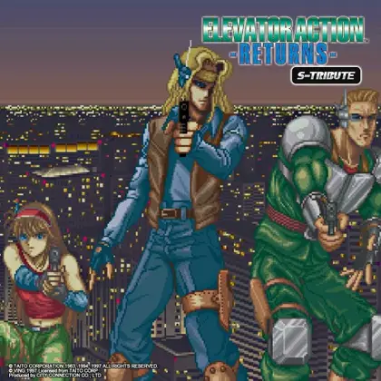 Elevator Action -Returns- S-Tribute Nintendo Switch okładka gry