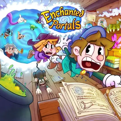Enchanted Portals Nintendo Switch okładka gry