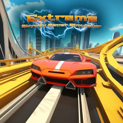 Extreme Skyway Racer Simulator Nintendo Switch okładka gry