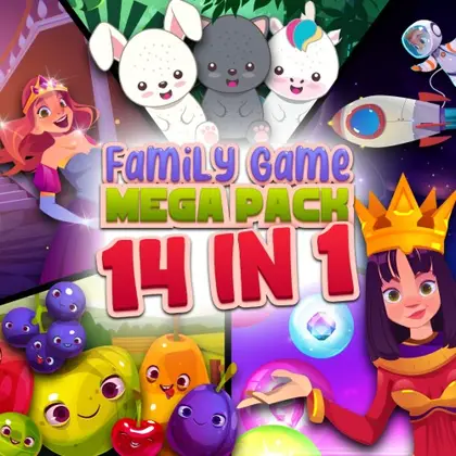 Family Game Mega Pack 14 in 1 Nintendo Switch okładka gry