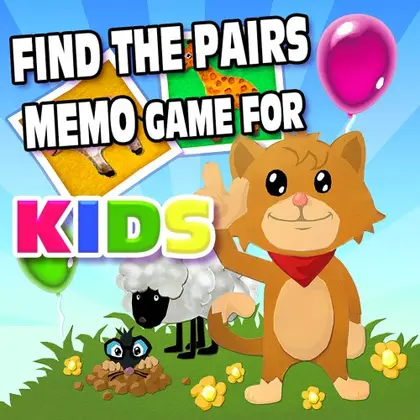 Find the Pairs Memo Game for Kids Nintendo Switch okładka gry