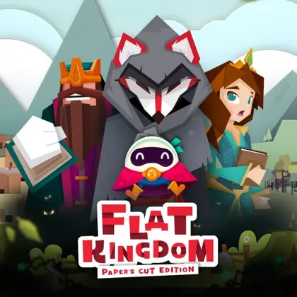 Flat Kingdom Paper's Cut Edition Nintendo Switch okładka gry