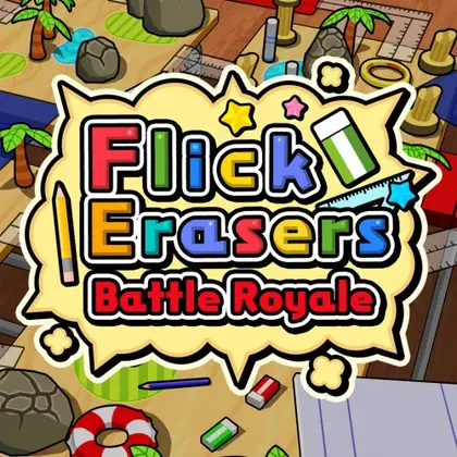 Flick Erasers Battle Royale Nintendo Switch okładka gry