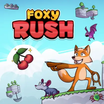 FoxyRush Nintendo Switch okładka gry