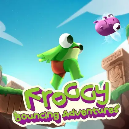 Froggy Bouncing Adventures Nintendo Switch okładka gry