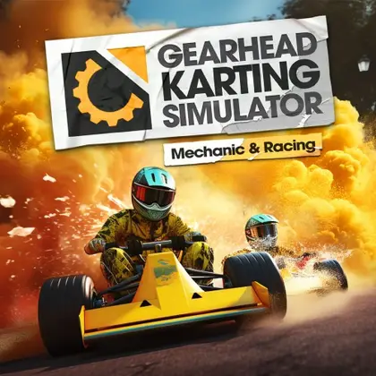 Gearhead Karting Simulator - Mechanic & Racing Nintendo Switch okładka gry