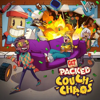 Get Packed: Couch Chaos Nintendo Switch okładka gry