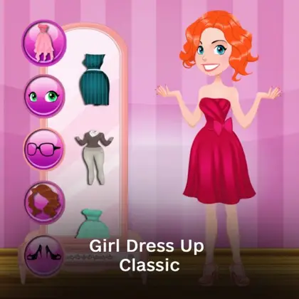 Girl Dress Up Classic Nintendo Switch okładka gry