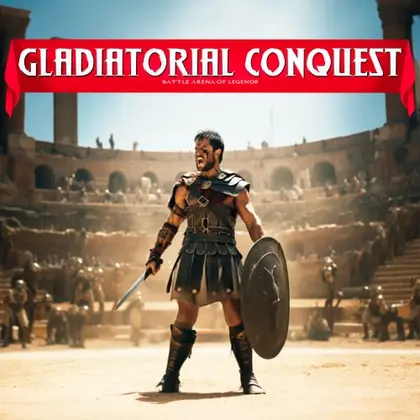 Gladiatorial Conquest Battle: Arena of Legends Nintendo Switch okładka gry