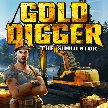 Gold Digger: The Simulator Nintendo Switch okładka gry