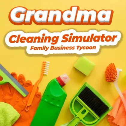 Grandma Cleaning Simulator - Family Business Tycoon Nintendo Switch okładka gry