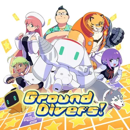 Ground Divers! Nintendo Switch okładka gry