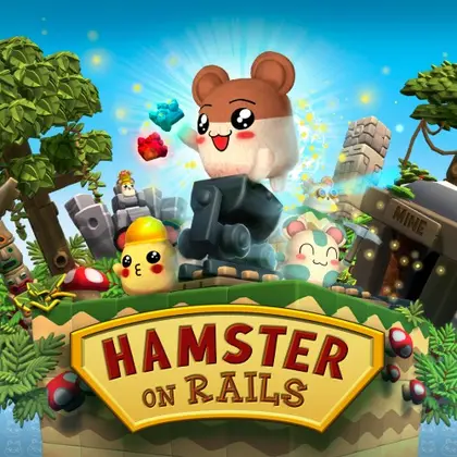 Hamster on Rails Nintendo Switch okładka gry