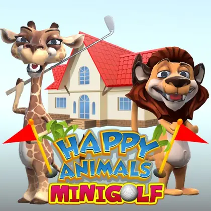 Happy Animals Mini Golf Nintendo Switch okładka gry