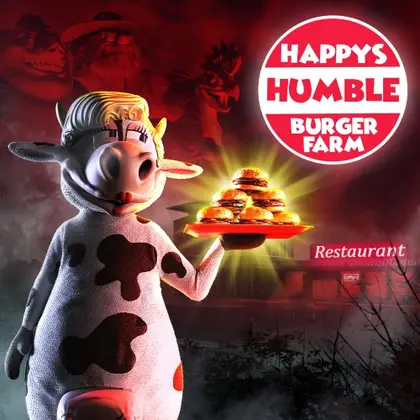 Happy's Humble Burger Farm Nintendo Switch okładka gry