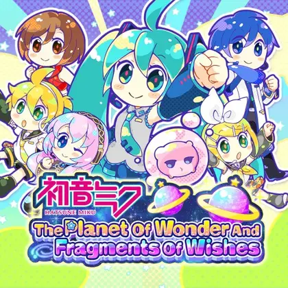 Hatsune Miku - The Planet Of Wonder And Fragments Of Wishes Nintendo Switch okładka gry