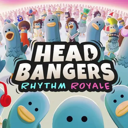 Headbangers Rhythm Royale Nintendo Switch okładka gry